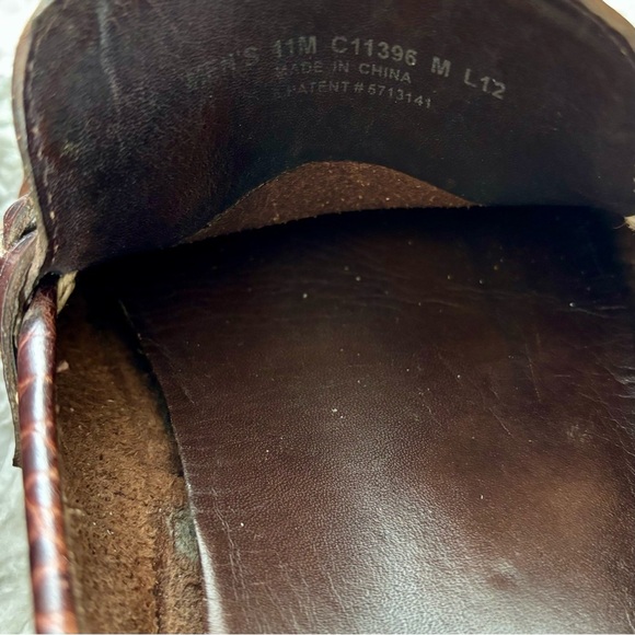 Cole Haan Dark Brown Leather Driving/Loafers with Metal Detail size 11 M main image 11